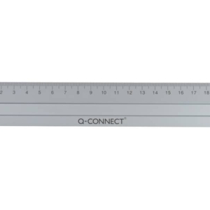 Righello Q-Connect alluminio Argento 20 cm E-10290 IA-0