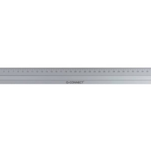 Righello Q-Connect alluminio Argento 40 cm E-10292 IA-0