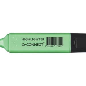 Evidenziatori Verdi Pastel Q-Connect 1,5-2 mm KF17959 (conf.10)-0
