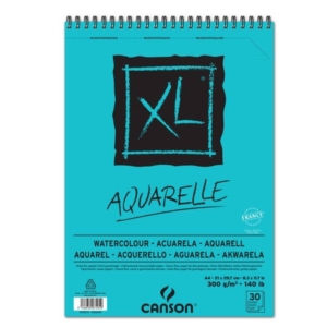 Album spiralato Canson - XL - Watercolour Bianco 300 g/m² 30 fogli A4 C400039170-0