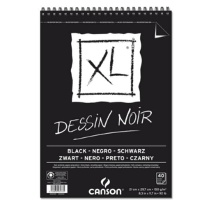 Album spiralato Canson - XL - Black Nero 150 g/m² 40 fogli A4 C400039086-0
