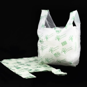 Shopper NESSUNO in mater-bi biodegradabile Verde (cartone da 500 pezzi)-0