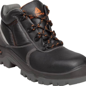 Scarpe lavoro Delta Plus basse Phoenix S3 - pelle crosta pigmentata- trattamento impermeabilizzante Nero - Taglia 39 - PHOENS3NO39-0