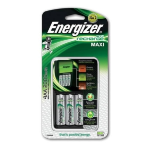 Caricabatterie ENERGIZER Maxi Charger 2000mAh incluse 4 batterie Power Plus AA - E300321201-0