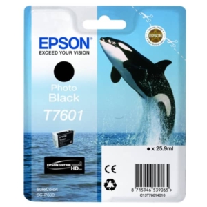 Cartuccia Ink-jet T7601 Epson Originale Nero fotografico C13T76014010-0