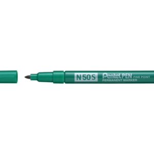 Pennarello indelebile Pentel Pen N50S punta conica 3.8 mm Verde N50S-D-0