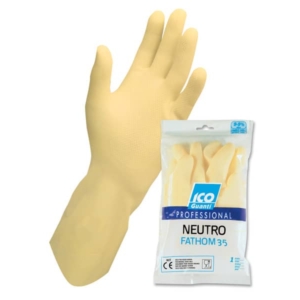 Guanti riusabili Icoguanti in lattice - S - Trasparenti - NUT/SMALL-0