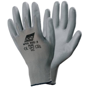 Guanti da lavoro Icoguanti in nylon/poliuretano - L - Grigi NPUX/LARGE-0