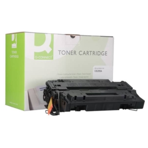 Toner Compatibile HP CE255A Nero Q-Connect -0
