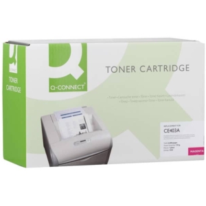 Toner Compatibile HP CE403A Magenta Q-Connect -0