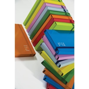 Cartella a 3 lembi con elastico piatto Brefiocart NEW COLOR 25x35 cm Dorso 10 cm Verde chiaro-90291