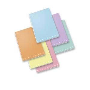 Quaderno a quadretti 4 mm A4 Pigna Monocromo - colore assortito - 02298904M-0