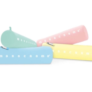 Astuccio Monocromo PIGNA in silicone - Assortito in colori pastello-0