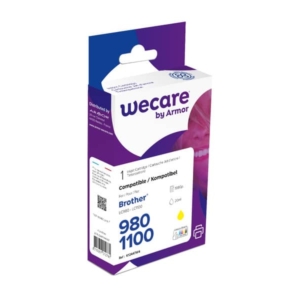 Cartuccia Ink-jet compatibile Brother LC-1100Y Giallo WECARE-0