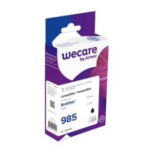 Cartuccia Ink-jet compatibile Brother LC-985BK Nero WECARE -0