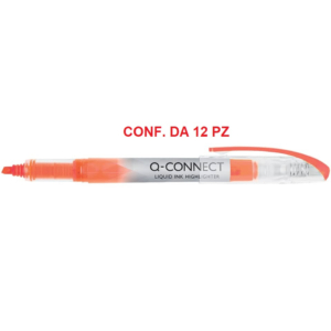 Evidenziatori a penna Q-Connect 1-4 mm Arancione KF00397 (conf.12)-0