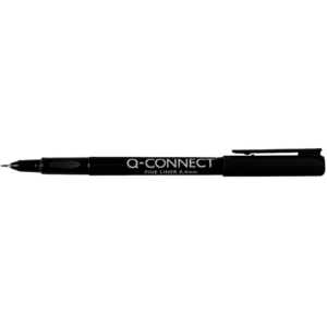 Fineliner Q-Connect 0,4 mm Nero (conf.10)-0