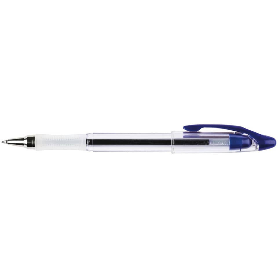 Penna a sfera Q-Connect Delta punta 0,7 mm Blu-0 - Loveoffice