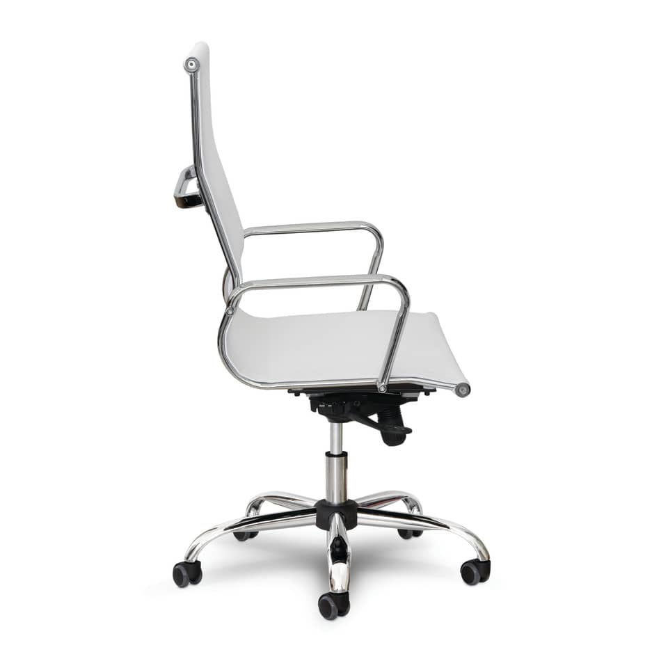 Sedia direzionale con scheinale in rete Unisit Pollux Space - Bianca - PXP/B-107345 - Loveoffice