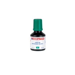 Inchiostro permanente per ricarica Edding T 25 Verde 4-T25004-0