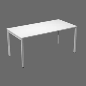 Scrivania da ufficio Bianca Artexport Presto Venere Plus fianchi metallo 180x80x72,5 cm-0