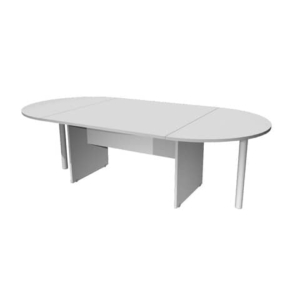 Tavolo riunione ovale Artexport Presto 220x110x72h cm Grigio TR/220/9-0