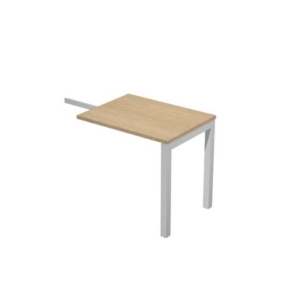 Allungo reversibile dx/sx per scrivania Artexport Bridge - 80x60x72 cm Rovere-0