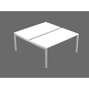 Postazione Open Space Artexport Bridge Bench 180x2 Bianco BENCH180X2-3-0