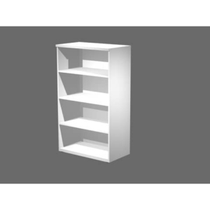 Mobile Open Space Artexport Bridge-Flex medio senza ante - Bianco - 80x46x136 cm-0