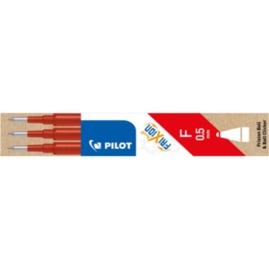 Refill sfera Pilot Pilot Frixion Ball 0,5 mm Rosso 6572 (Set 3)-0