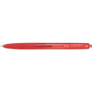 Penna a sfera a scatto Pilot Super Grip G- Punta M - 1,0 mm - Rosso 1616-0