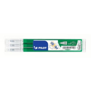 Refill sfera Pilot Frixion Ball e Clicker 1 mm - Verde 6678 (Set 3)-0