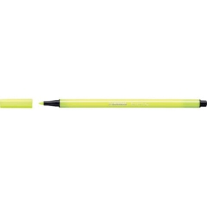 Pennarellini Stabilo Pen 68 1 mm - Giallo fluo - 68/024 (conf.10)-0