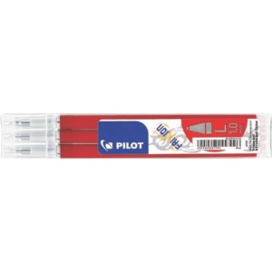 Refill sfera Pilot Frixion Ball e Clicker 1 mm - Rosso 6677 (Set 3)-0