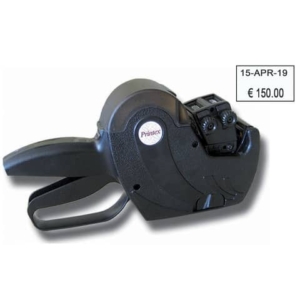 Prezzatrice Printex Z 18 Alfanumerica Integrale/Numerica Nero+1 Tampone ink roll Nero-95312