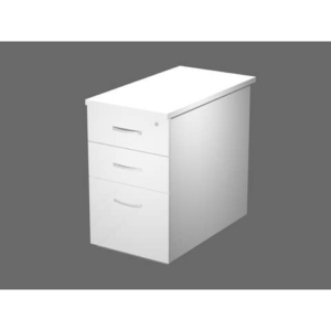 Cassettiera Bianca alta per scrivania Artexport Flex-Bridge - 44x80x73h cm-0