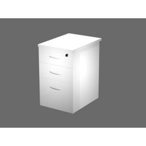 Cassettiera Bianca alta per scrivania Artexport Flex-Bridge + Top - 44x60x73h cm-0