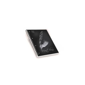 Blocchi spiralati A4 Pigna Mont Blanc Soft Touch Colore assortito - rigatura 1R - 100 fogli - 02306881R (conf.5)-0
