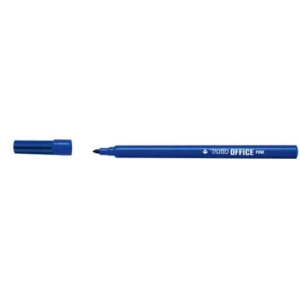 Pennarelli punta in fibra Tratto Office punta conica 0,7 mm Blu (conf.12)-0