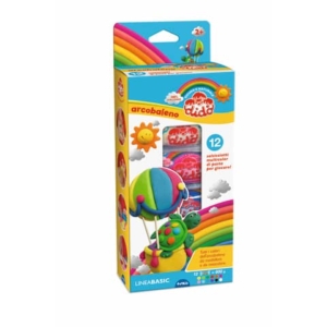 Pasta modellabile DIDO' Arcobaleno Assortito - 397900 (conf.12)-0
