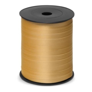 Nastro da regalo in rocchetto Oro metallizzato Brizzolari 10 mm x 250 m-0