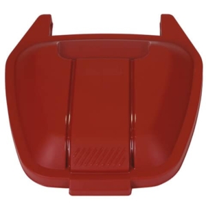Coperchio per bidone portarifiuti Rubbermaid Mobile Bin 100 litri - Rosso R039246-0