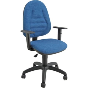 Sedia per ufficio girevole Unisit Metis MTPRO Eco Smart - rivestimento Eco Blu - MTPRO/EB-0