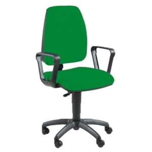 Sedia girevole con braccioli Verde - Unisit Jupiter Eco smart - polipropilene - JUBR/EV-0