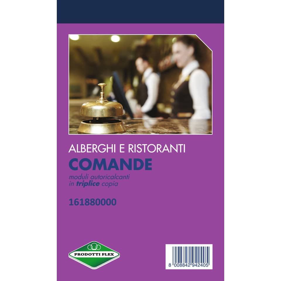 Blocchi comande autoricalcanti flex 16,8x10 cm - 161880000 - 25x3 copie autoricalcanti (conf.5)-0 - Loveoffice