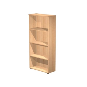 Mobile a giorno Artexport Presto 3 ripiani regolabili 80x35x180 cm Faggio 038+039/6-0