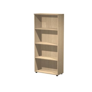 Mobile a giorno Artexport Presto 3 ripiani regolabili 80x35x180 cm Rovere 038+039/C-0