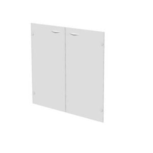 Coppia ante senza serratura Artexport vetro satinato 67h 70067/G-0