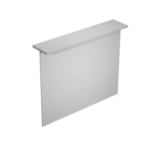 Sopralzo reception Artexport Presto lineare 140x30x115h Grigio RB/140/9-0