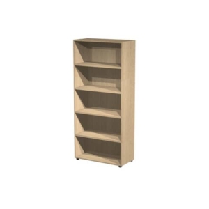 Libreria a giorno da ufficio color Rovere Artexport 2898 in melaminico - 90x44x200h-0